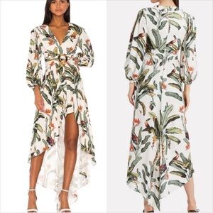 NWT PATBO Tropical Hi Low Romper SZ US 8